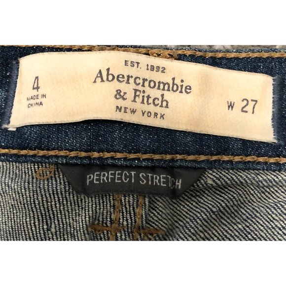 Abercrombie & Fitch Perfect Stretch Denim Shorts - Picture 5 of 8